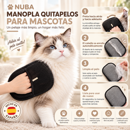 Manopla Quitapelos